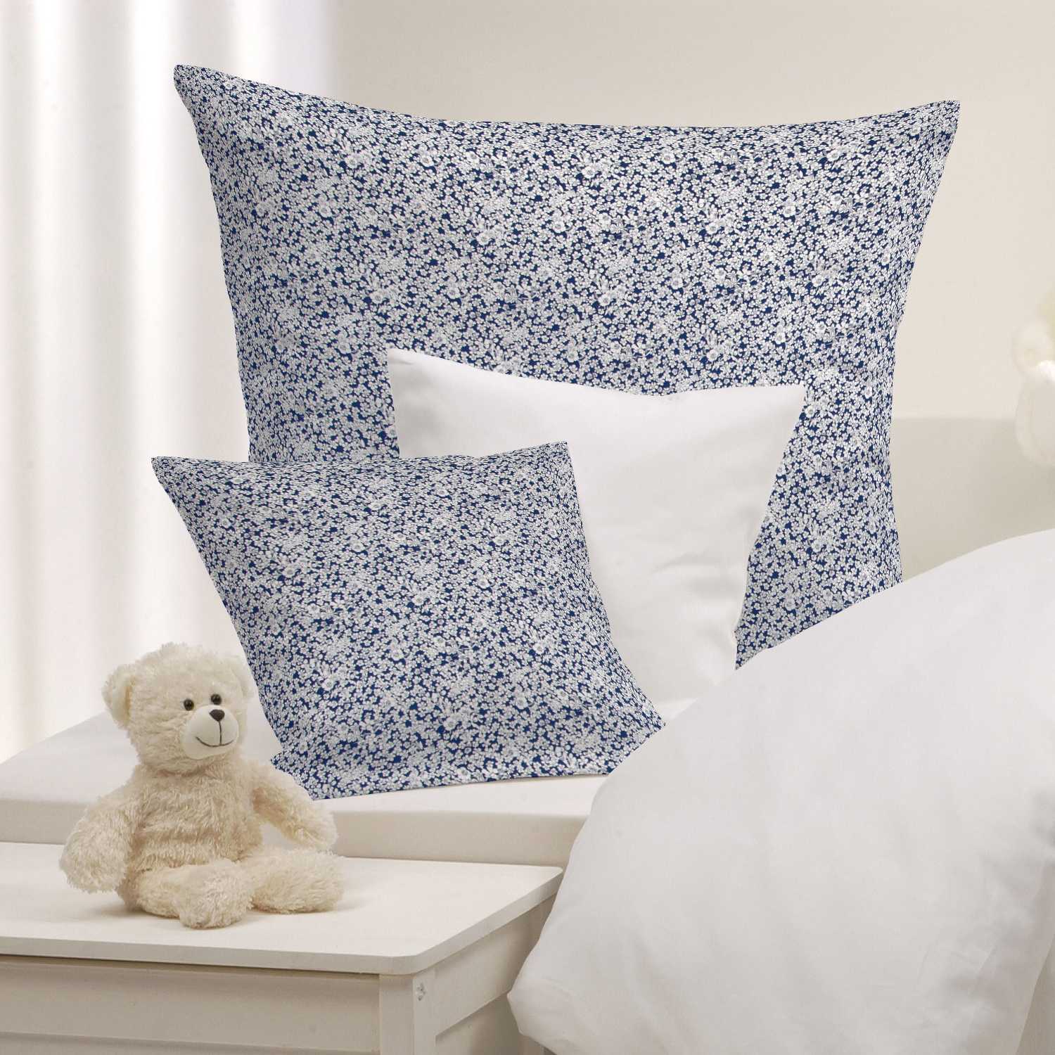 Popelín de Algodón Liberty Azul Noche - Ribes y Casals