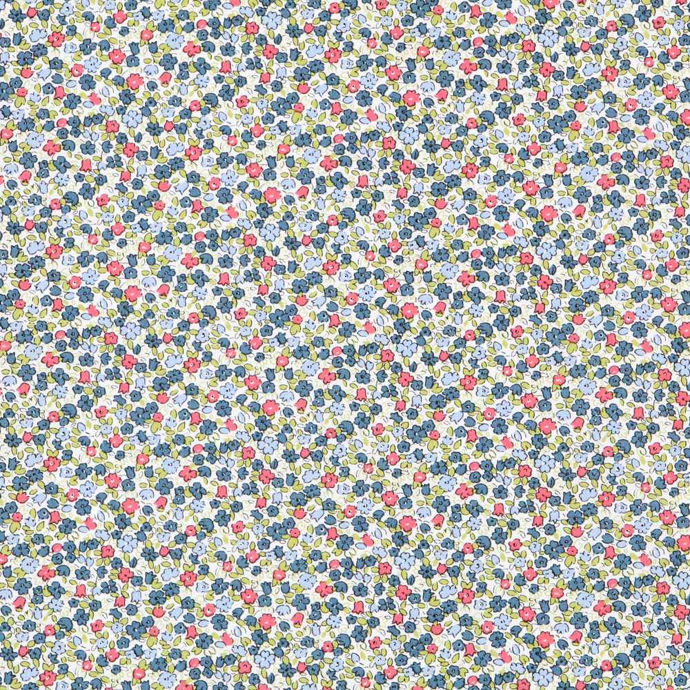 Popelín de Algodón Liberty Rojo - Ribes y Casals