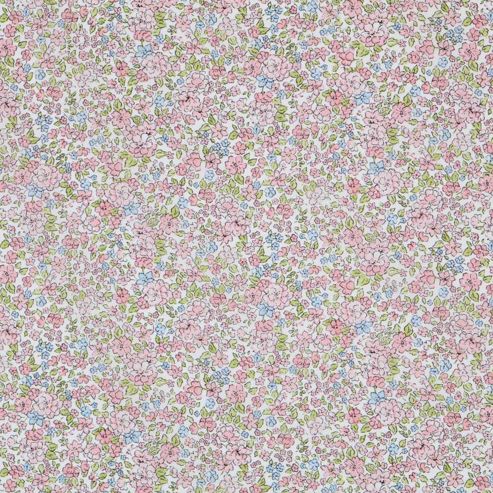 Popelín de Algodón Liberty Rosa - Ribes y Casals