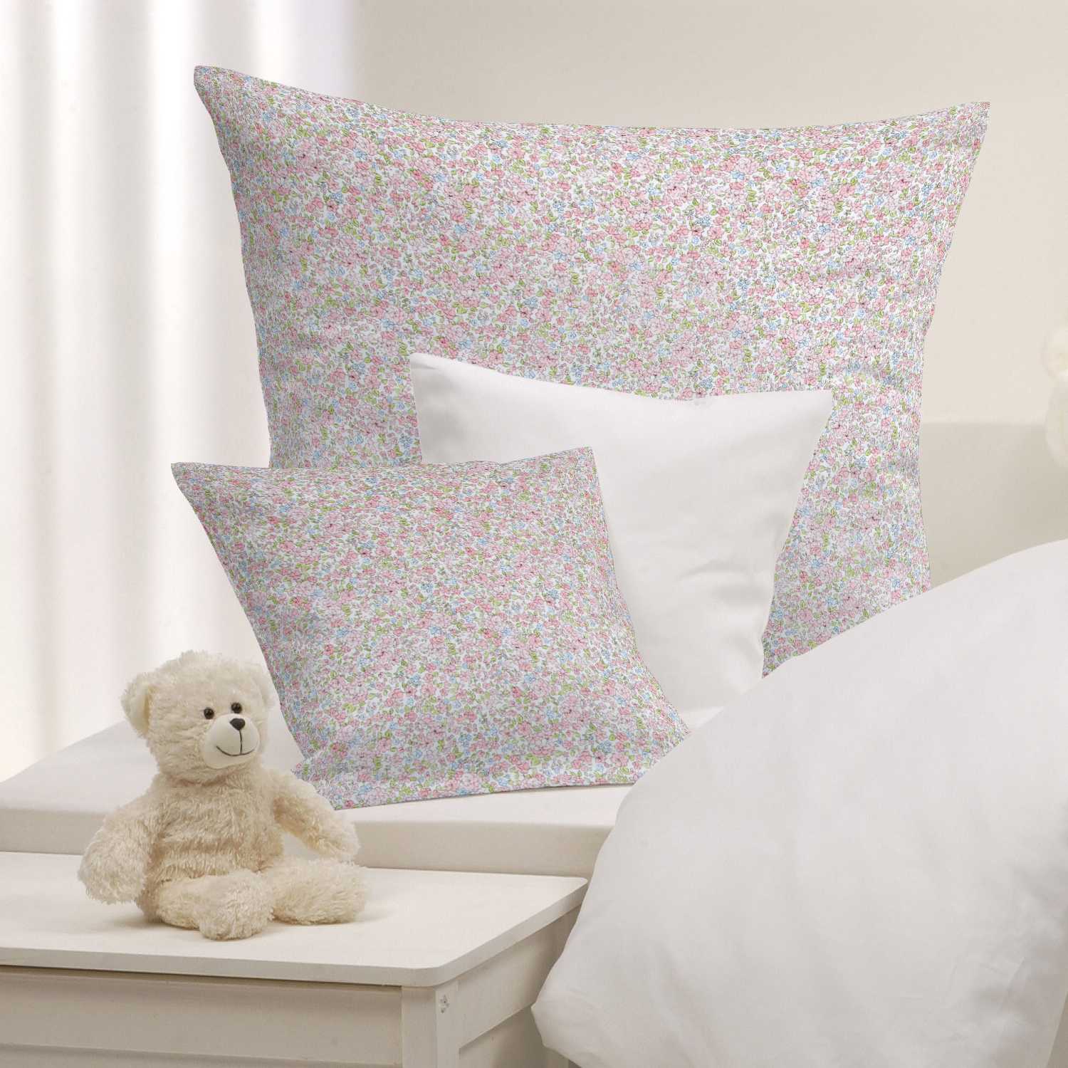 Popelín de Algodón Liberty Rosa - Ribes y Casals