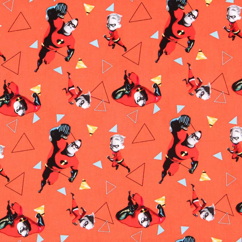 Popelín de Algodón Los Increibles Bob - Ribes y Casals