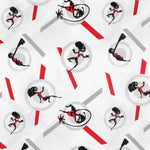 Popelín de Algodón Los Increibles Violeta - Ribes y Casals