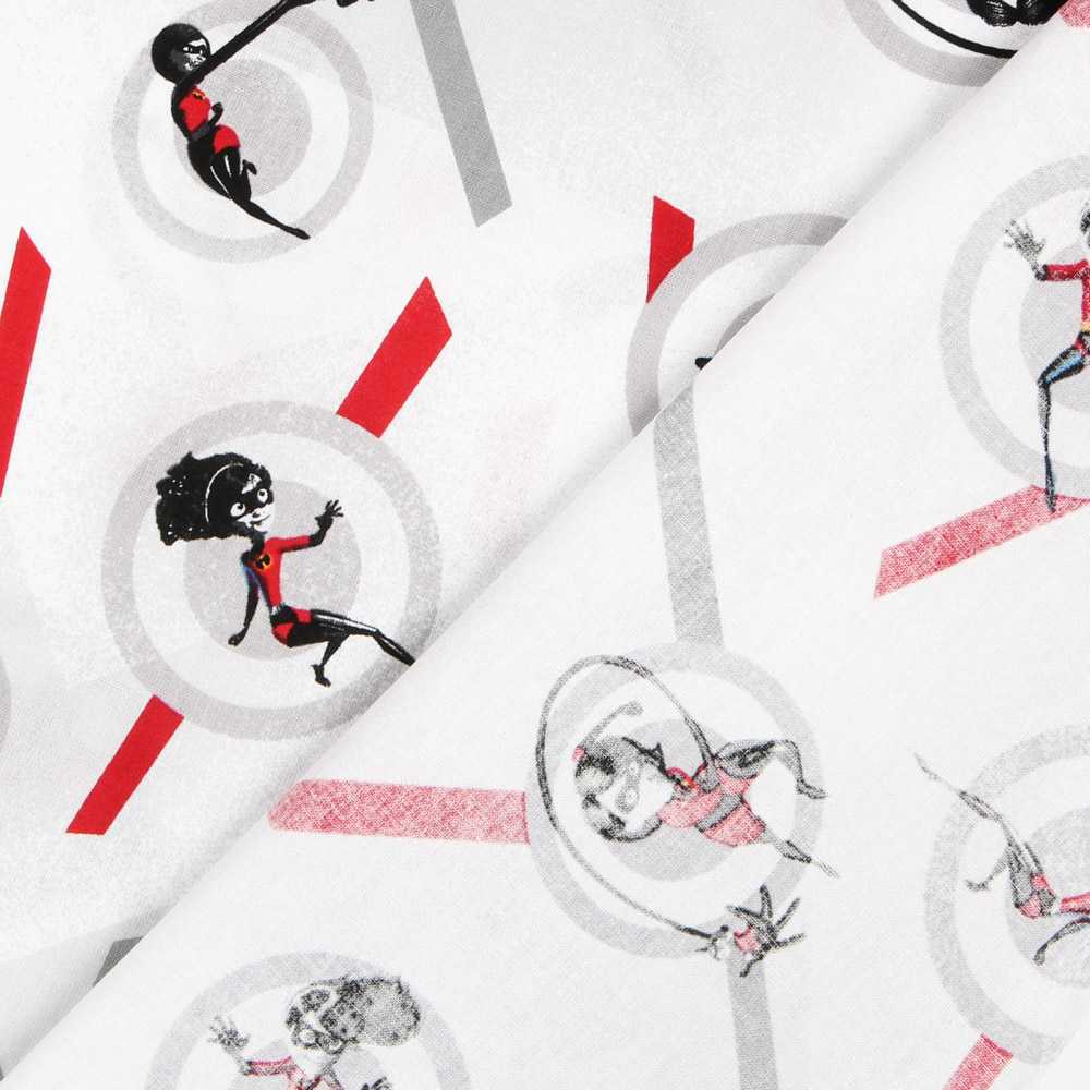 Popelín de Algodón Los Increibles Violeta - Ribes y Casals