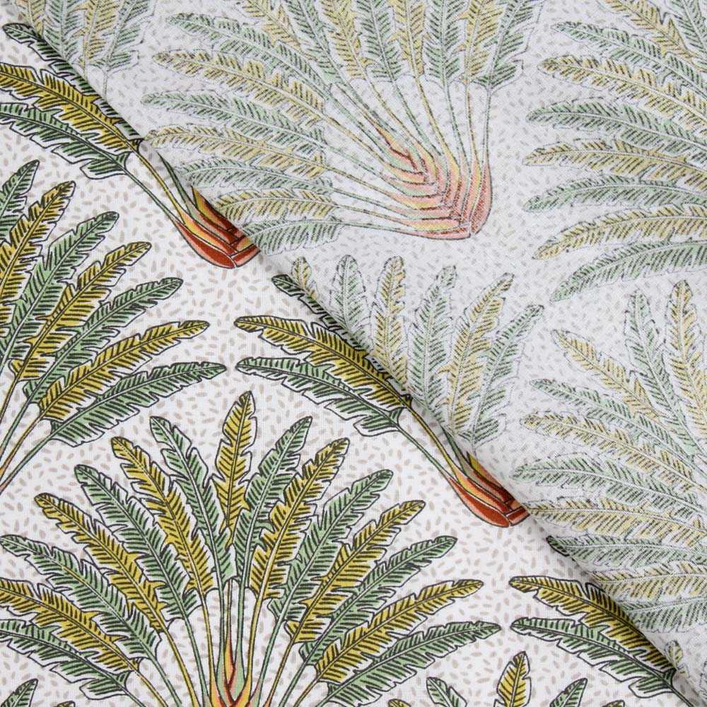 Popelín de Algodón Madagascar Blanca - Ribes y Casals