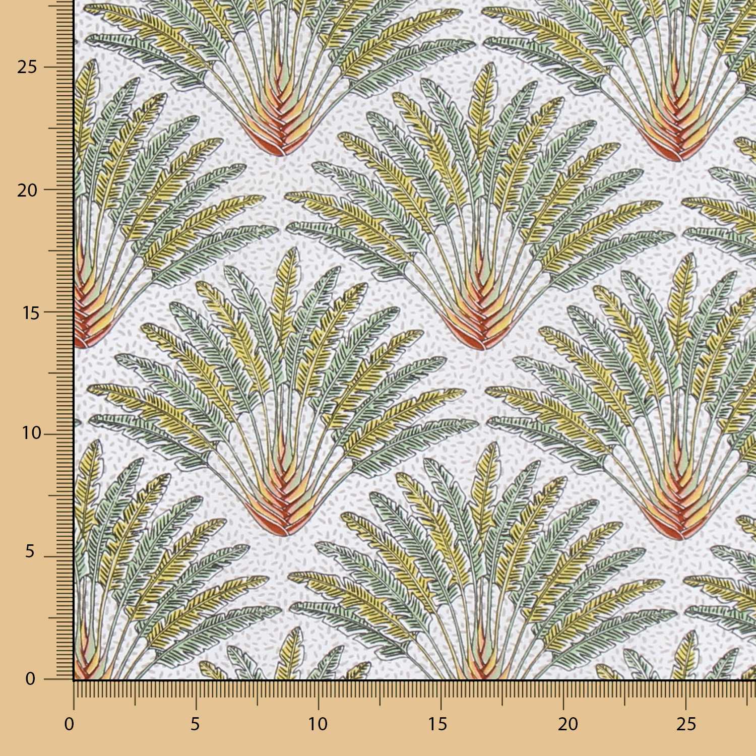 Popelín de Algodón Madagascar Blanca - Ribes y Casals