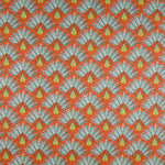 Popelín de Algodón Madagascar Naranja - Ribes y Casals