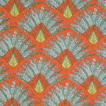 Popelín de Algodón Madagascar Naranja - Ribes y Casals