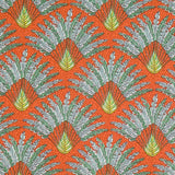 Popelín de Algodón Madagascar Naranja - Ribes y Casals