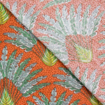 Popelín de Algodón Madagascar Naranja - Ribes y Casals