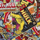 Popelín de Algodón Marvel Comics Retro - Ribes y Casals