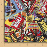 Popelín de Algodón Marvel Comics Retro - Ribes y Casals