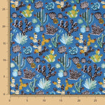 Popelín de Algodón México Azul - Ribes y Casals