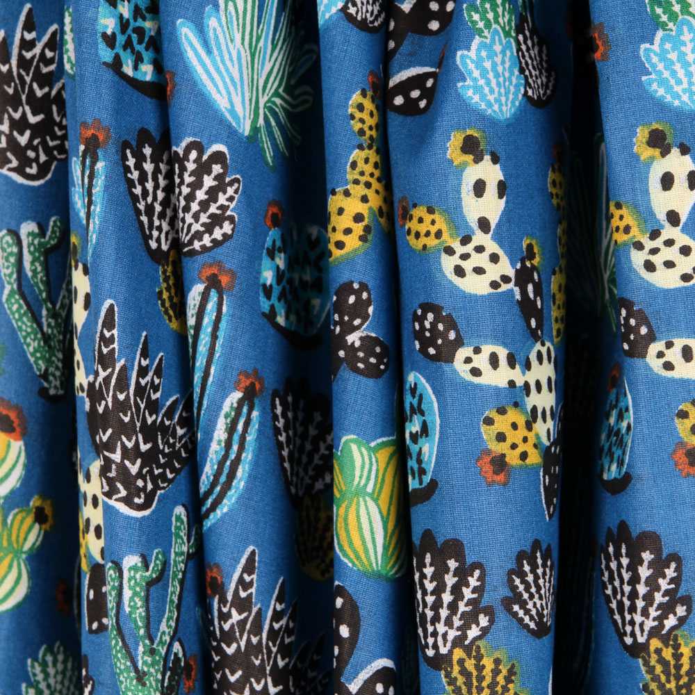 Popelín de Algodón México Azul - Ribes y Casals