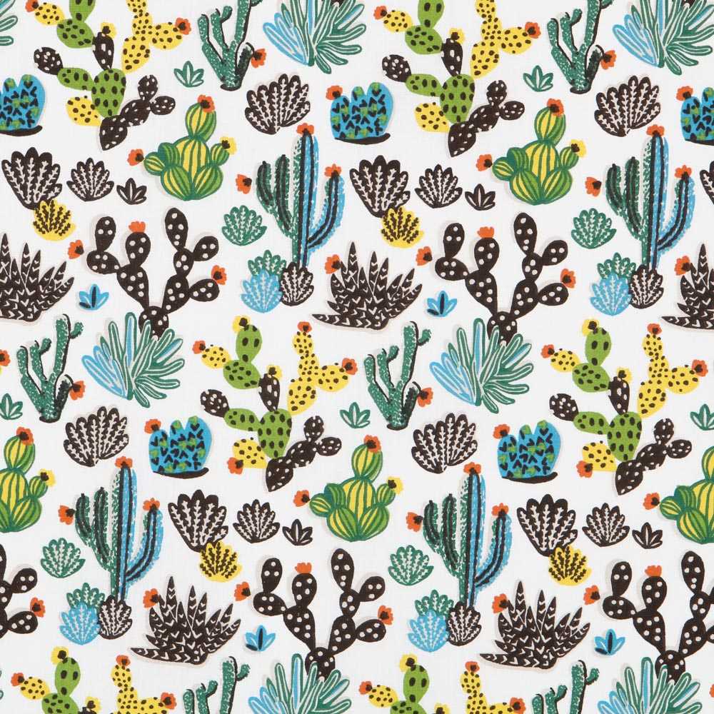 Popelín de Algodón México Blanca - Ribes y Casals