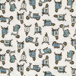 Popelín de Algodón Motorcycle - Ribes y Casals