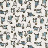 Popelín de Algodón Motorcycle - Ribes y Casals