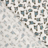 Popelín de Algodón Motorcycle - Ribes y Casals