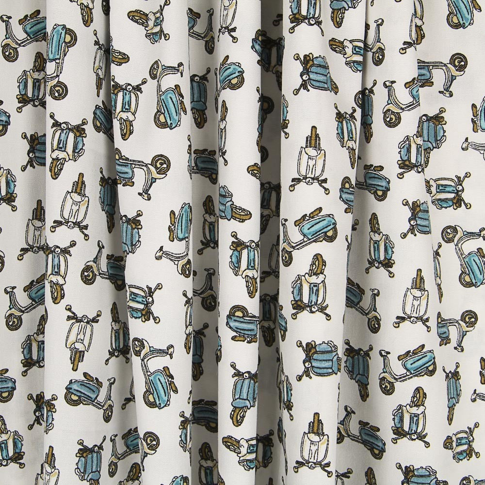 Popelín de Algodón Motorcycle - Ribes y Casals