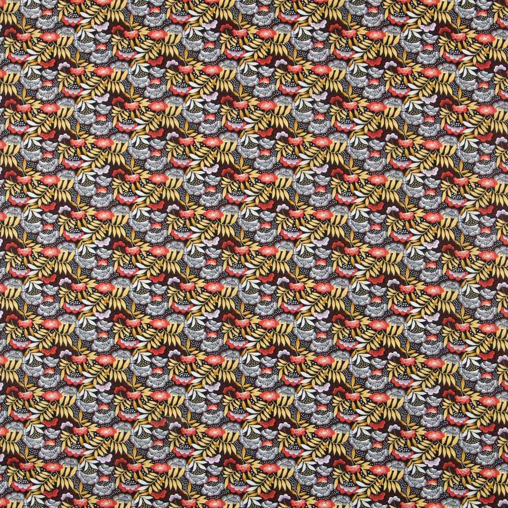 Popelín de Algodón Nagoya Roja - Ribes y Casals