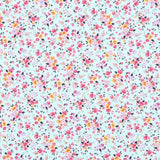 Popelín de Algodón Orgánico Cretona Azul - Ribes y Casals