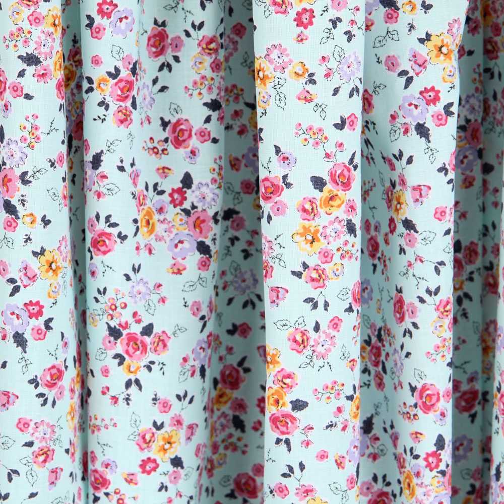 Popelín de Algodón Orgánico Cretona Azul - Ribes y Casals