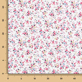 Popelín de Algodón Orgánico Cretona Rosa - Ribes y Casals