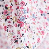 Popelín de Algodón Orgánico Cretona Rosa - Ribes y Casals