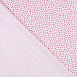 Popelín de Algodón Orgánico Pétalos Rosa - Ribes y Casals