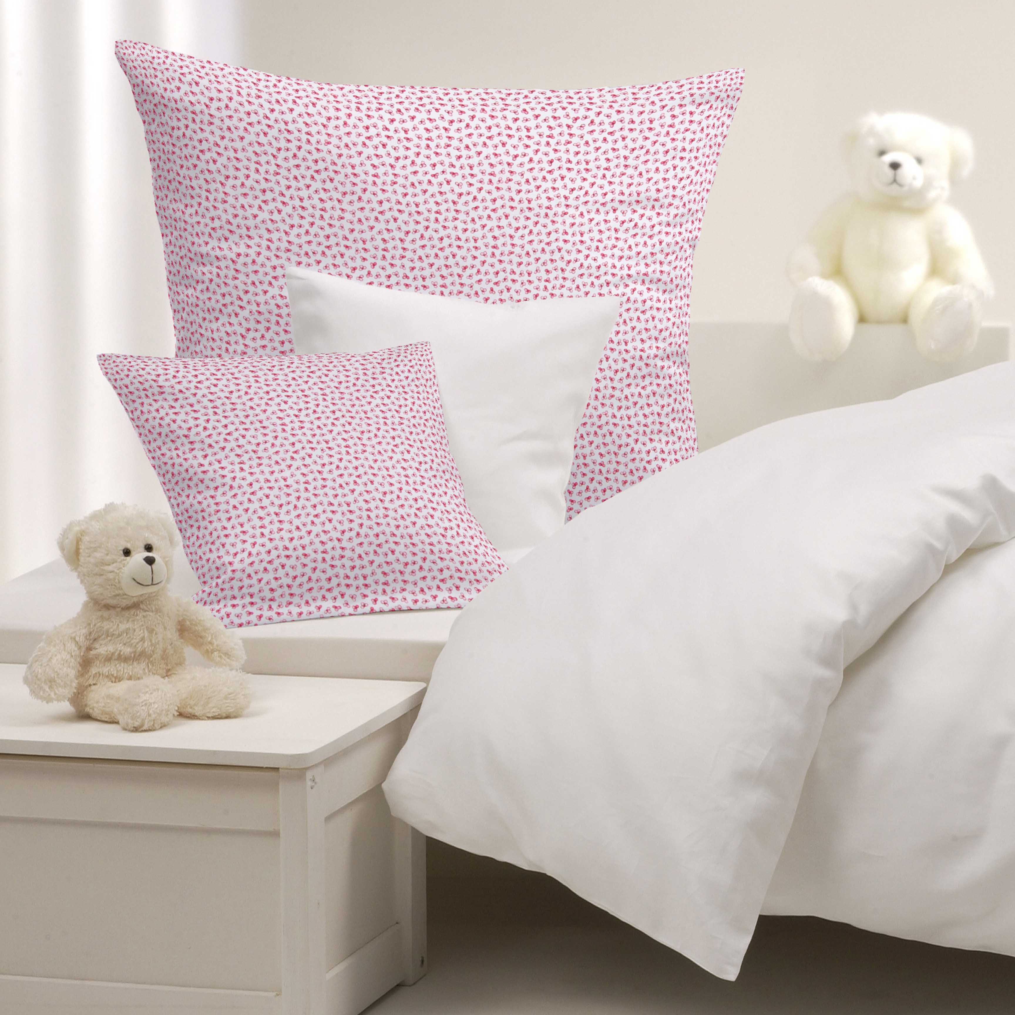 Popelín de Algodón Orgánico Pétalos Rosa - Ribes y Casals