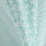 Popelín de Algodón Orgánico Stars Verde - Ribes y Casals