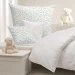 Popelín de Algodón Orgánico Zoo Azul - Ribes y Casals