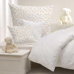 Popelín de Algodón Orgánico Zoo Rojo - Ribes y Casals