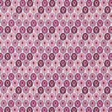 Popelín de Algodón Plumas Violeta - Ribes y Casals