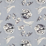 Popelín de Algodón Skeleton Friends - Ribes y Casals