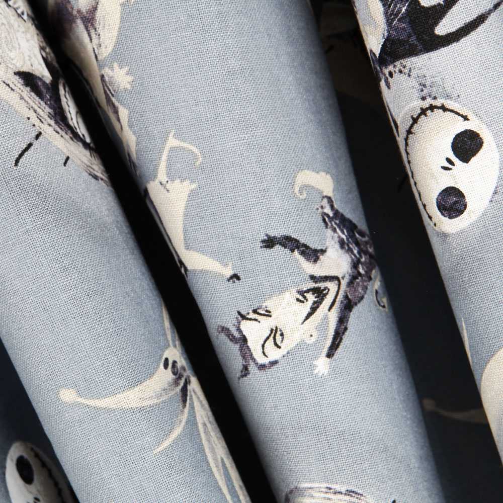 Popelín de Algodón Skeleton Friends - Ribes y Casals