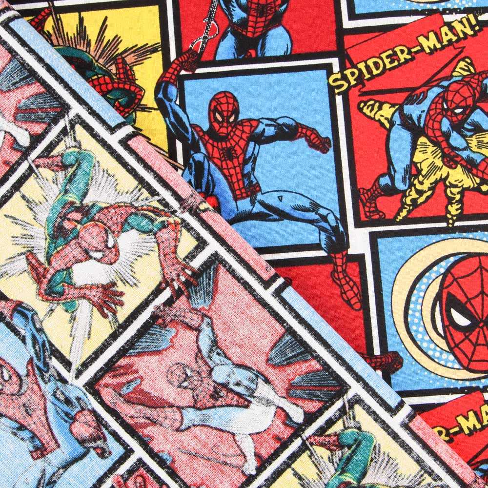 Popelín de Algodón Spiderman - Ribes y Casals