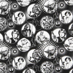 Popelín de Algodón Star Wars Negra - Ribes y Casals