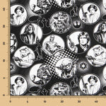 Popelín de Algodón Star Wars Negra - Ribes y Casals