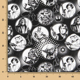 Popelín de Algodón Star Wars Negra - Ribes y Casals