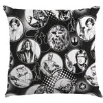 Popelín de Algodón Star Wars Negra - Ribes y Casals