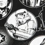 Popelín de Algodón Star Wars Negra - Ribes y Casals