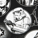 Popelín de Algodón Star Wars Negra - Ribes y Casals