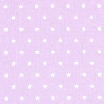 Popelín Estrellas Fondo Lila - Ribes y Casals