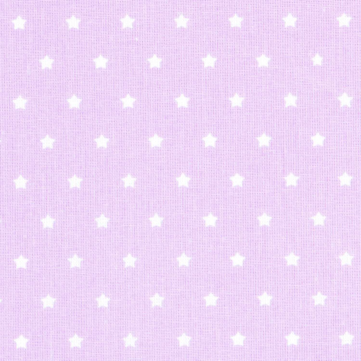 Popelín Estrellas Fondo Lila - Ribes y Casals