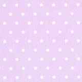 Popelín Estrellas Fondo Lila - Ribes y Casals