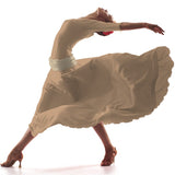 Popelín Flamenca Camel - Ribes y Casals