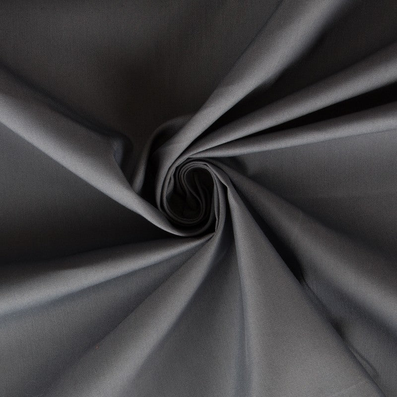 Popelín Flamenca Gris Medio - Ribes y Casals