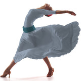 Popelín Flamenca Gris Perla - Ribes y Casals