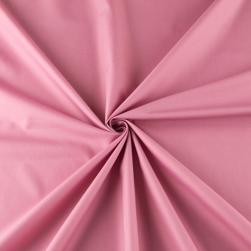 Popelín Flamenca Liso Rosa Palo - Ribes y Casals