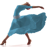 Popelín Flamenca Turquesa Claro - Ribes y Casals